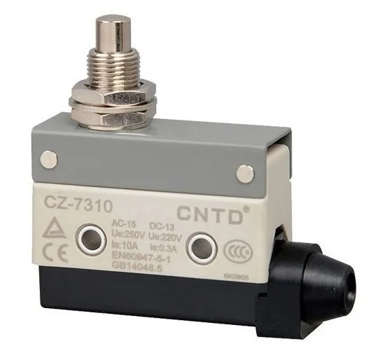 CNTD CZ-7311 Düz Makaralı Pim Mikro Switch